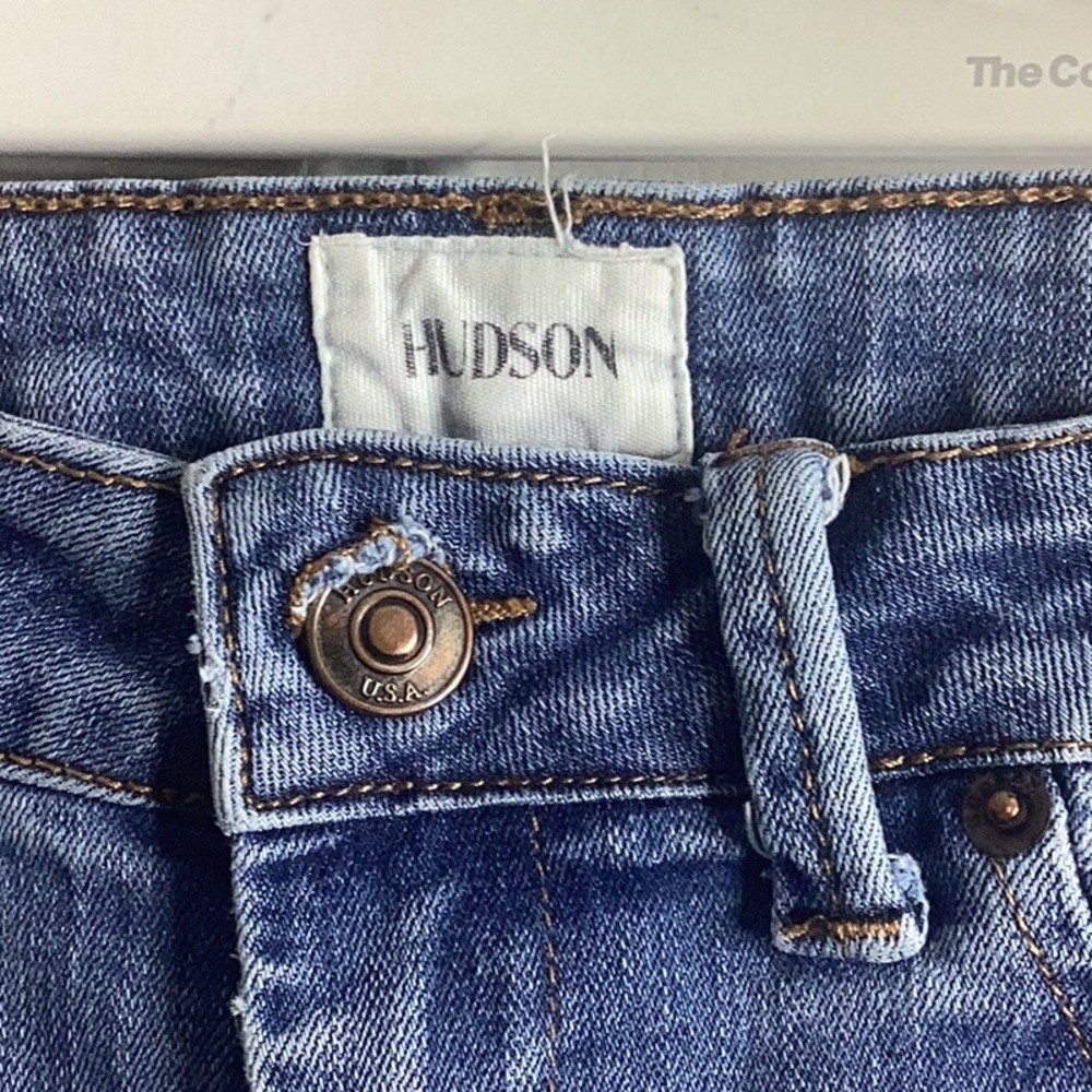 Hudson Jeans Girls Skinny Straight Denim Jeans 14 - Picture 2 of 8